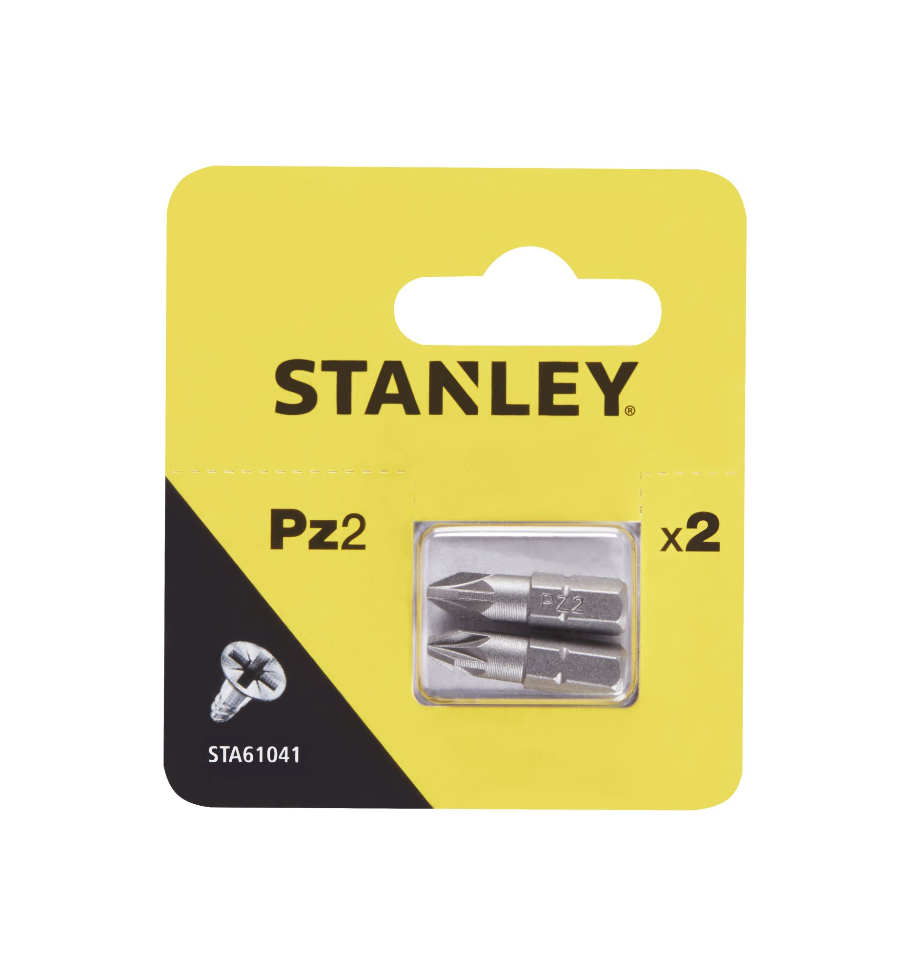 2 puntas Pozidriv Pz2 25mm