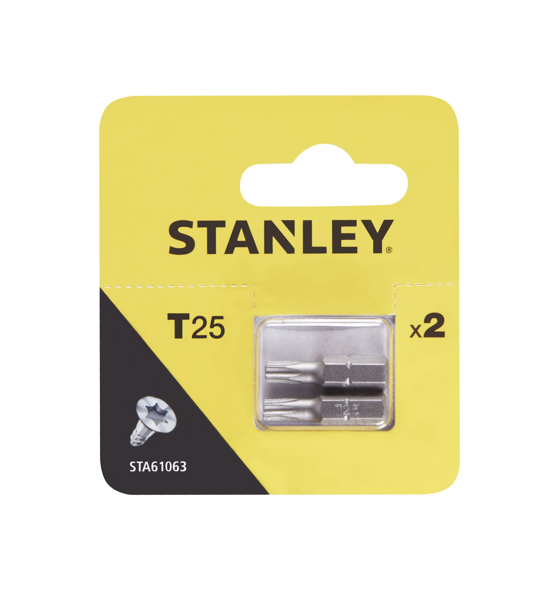 2 puntas Torx 25mm T25