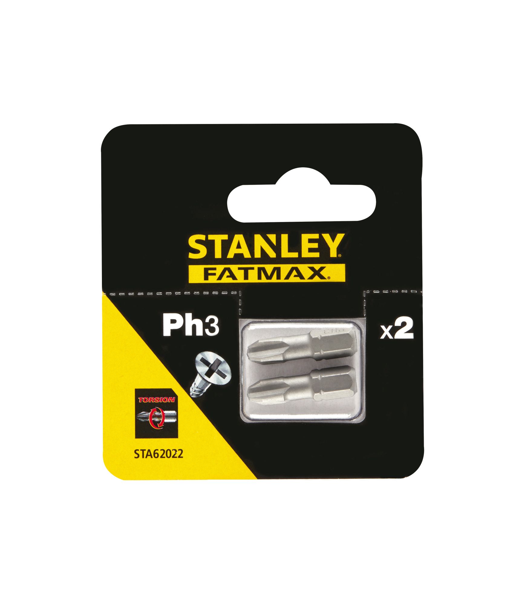 2 puntas Torsion 25mm Ph3