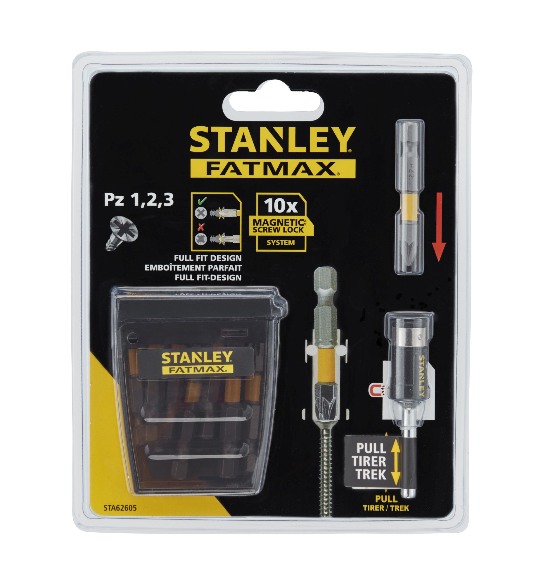 Tic Tac con 10 piezas. 9 puntas y adaptador magnético