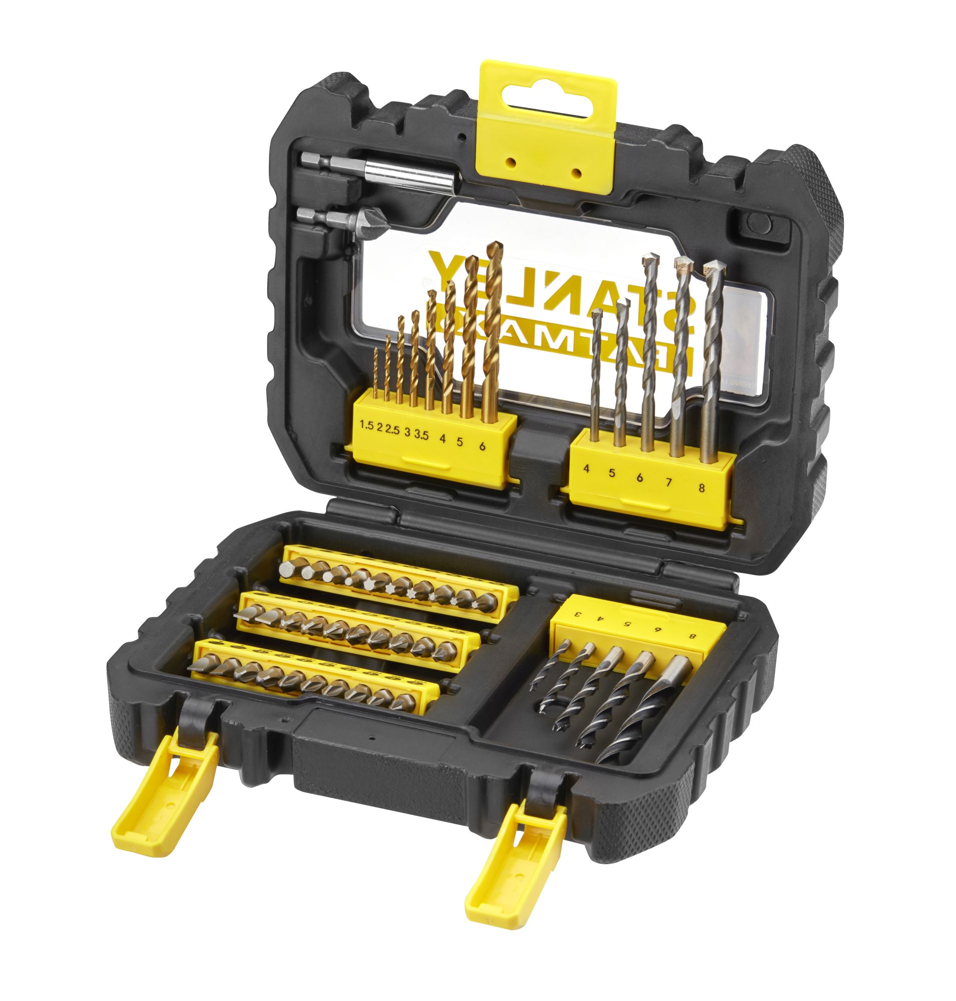 Juego de 50 piezas para taladrar y atornillar