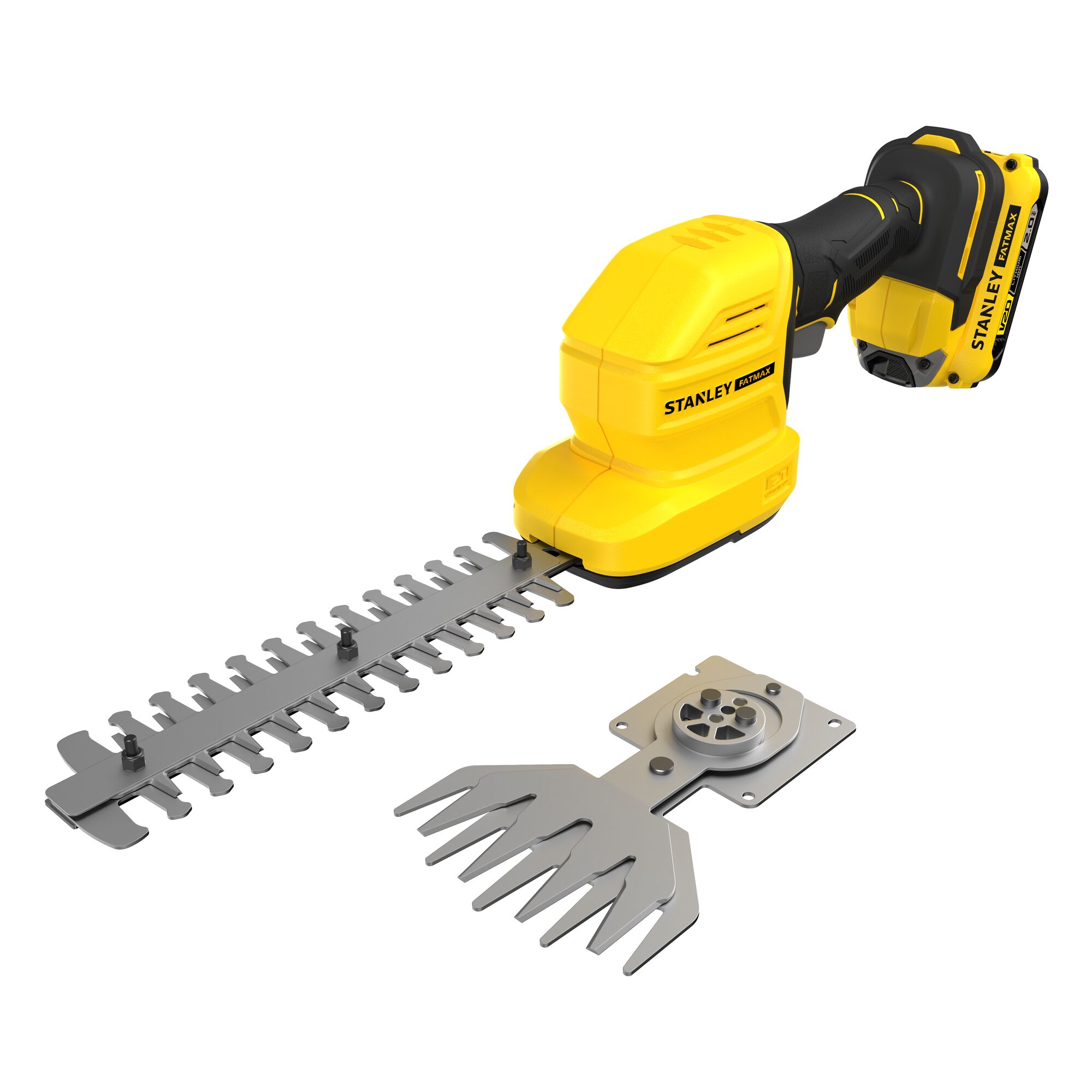 Kit Tijera cortacésped + arreglasetos V20 Li-Ion 18V con una batería 2Ah