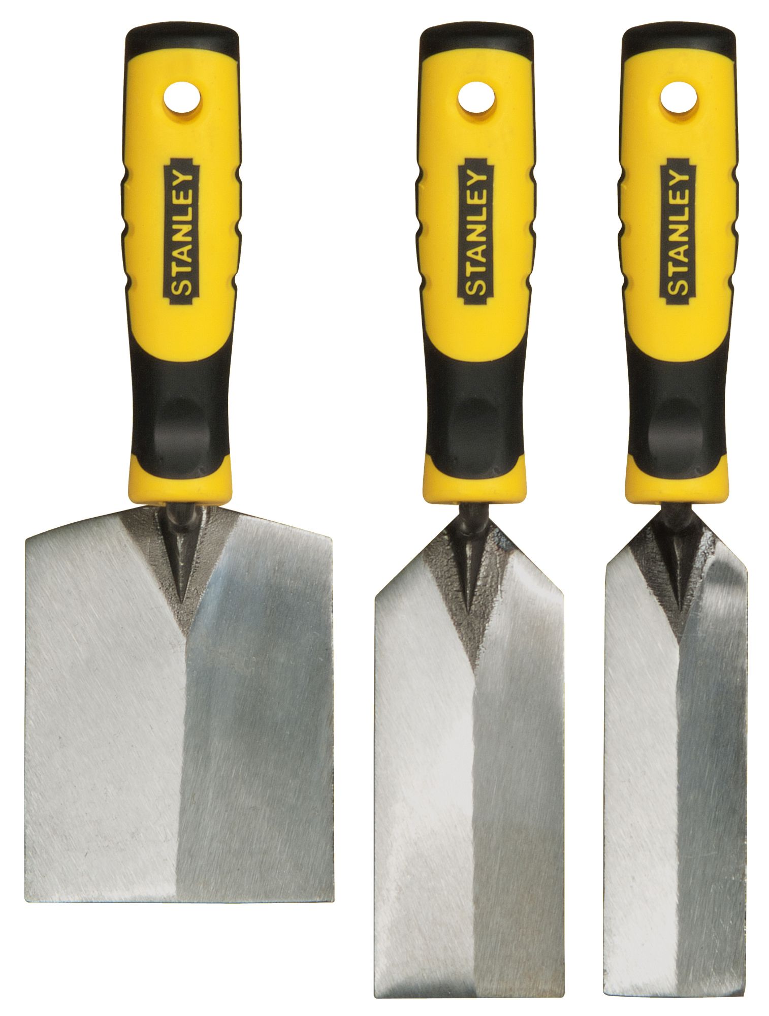 Set de 3 Mini llanas 51 x 127, 38 x 127 y 82 x 108mm