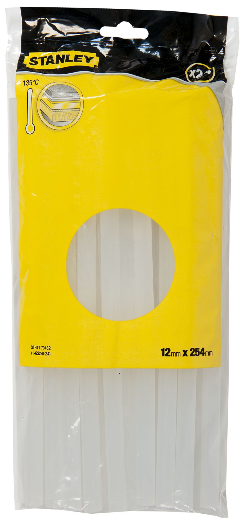 Barras traslúcida 24unidades por bolsa 12mmx254mm