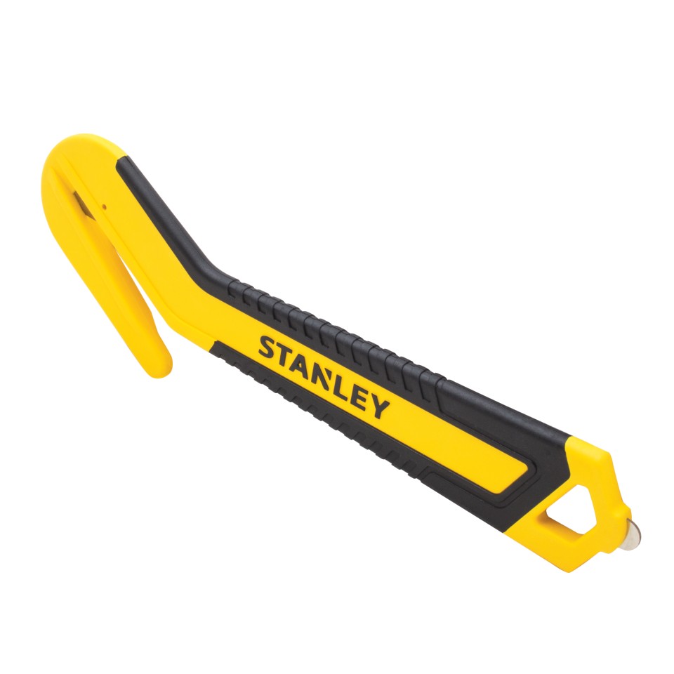 Cortador de embalajes de una cara, bi-materia y punta redonda – 1 unidad