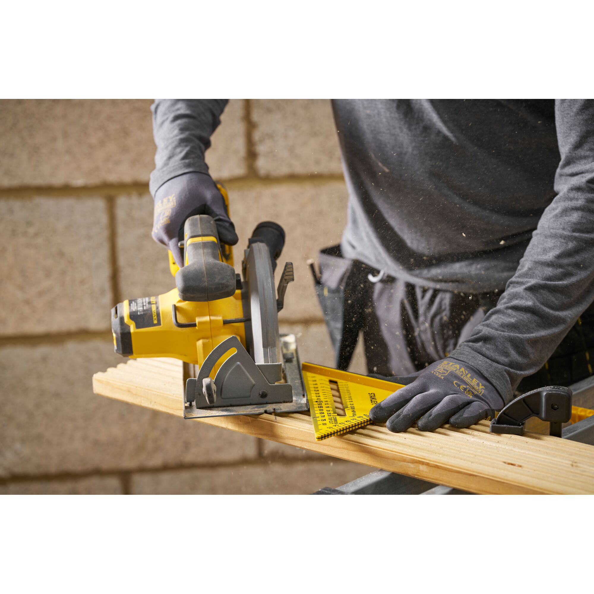 Escuadra STANLEY® Doble Color 180mm
