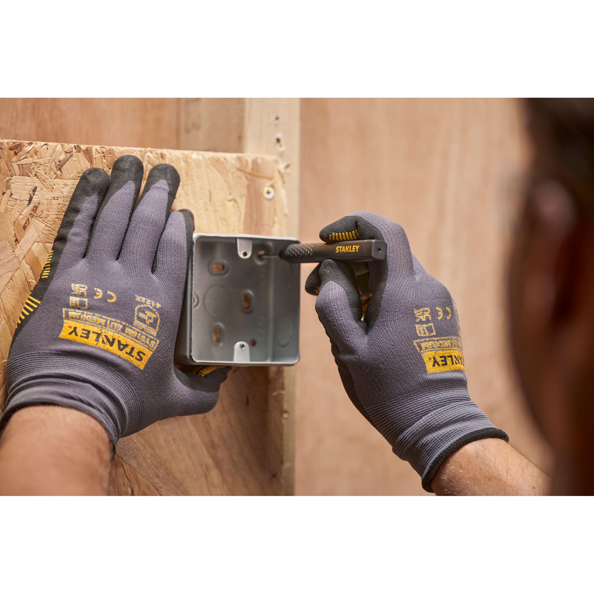 Marcador de Tinta Negro STANLEY® - 1 Ud
