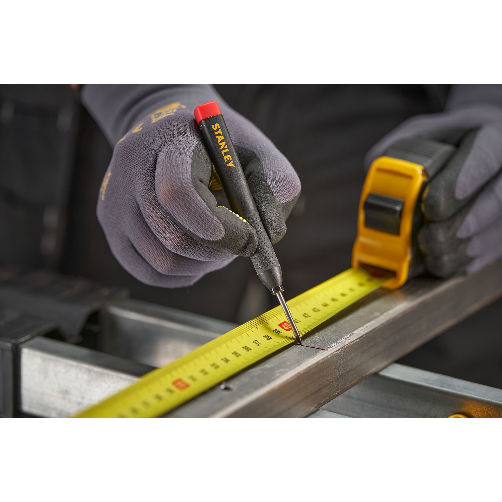 Marcador de Tinta Rojo STANLEY® - 1 Ud