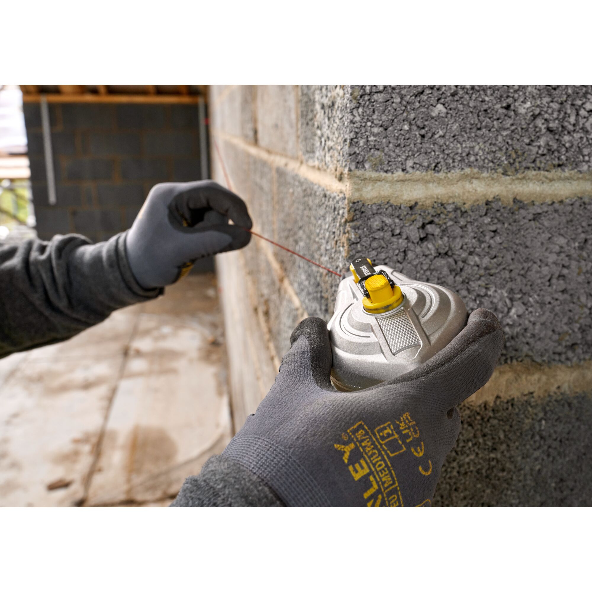Tiralíneas STANLEY® FATMAX® Aluminio 30m 6:1