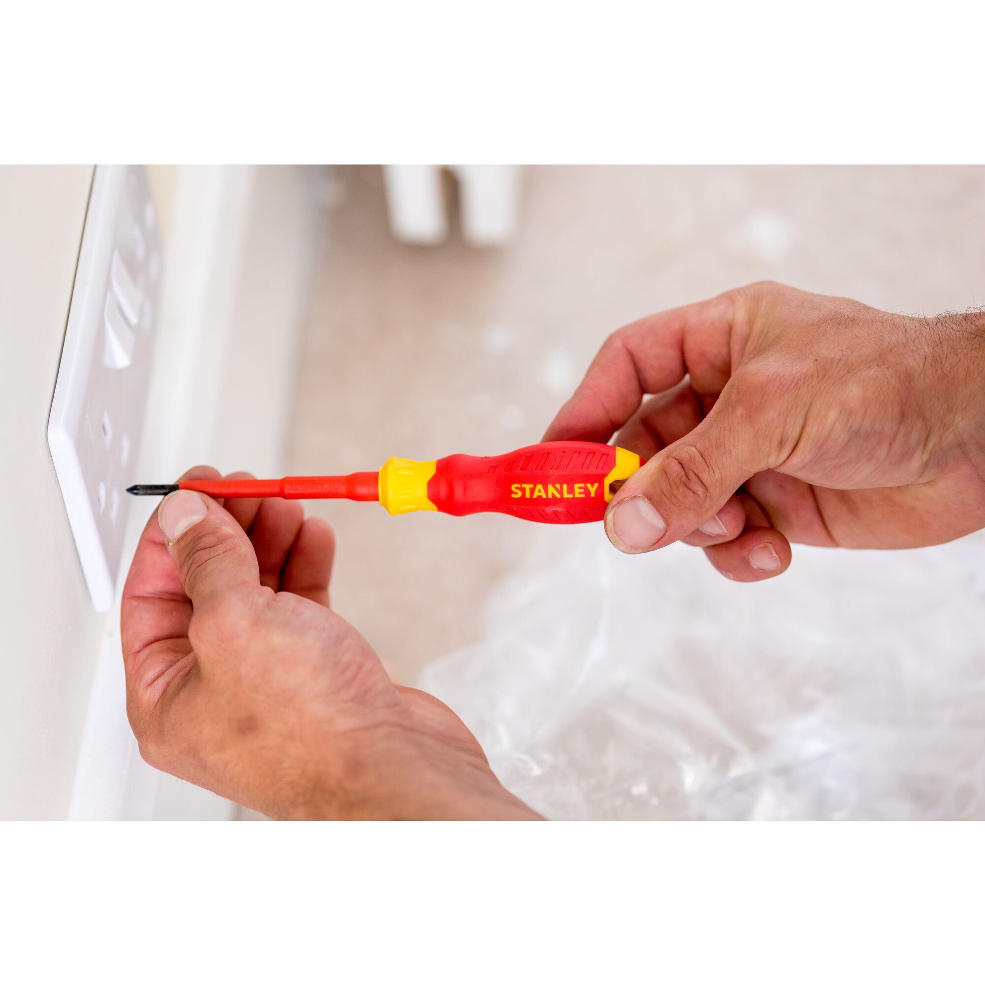 Juego de 10 destornilladores Cushion Grip Aislados