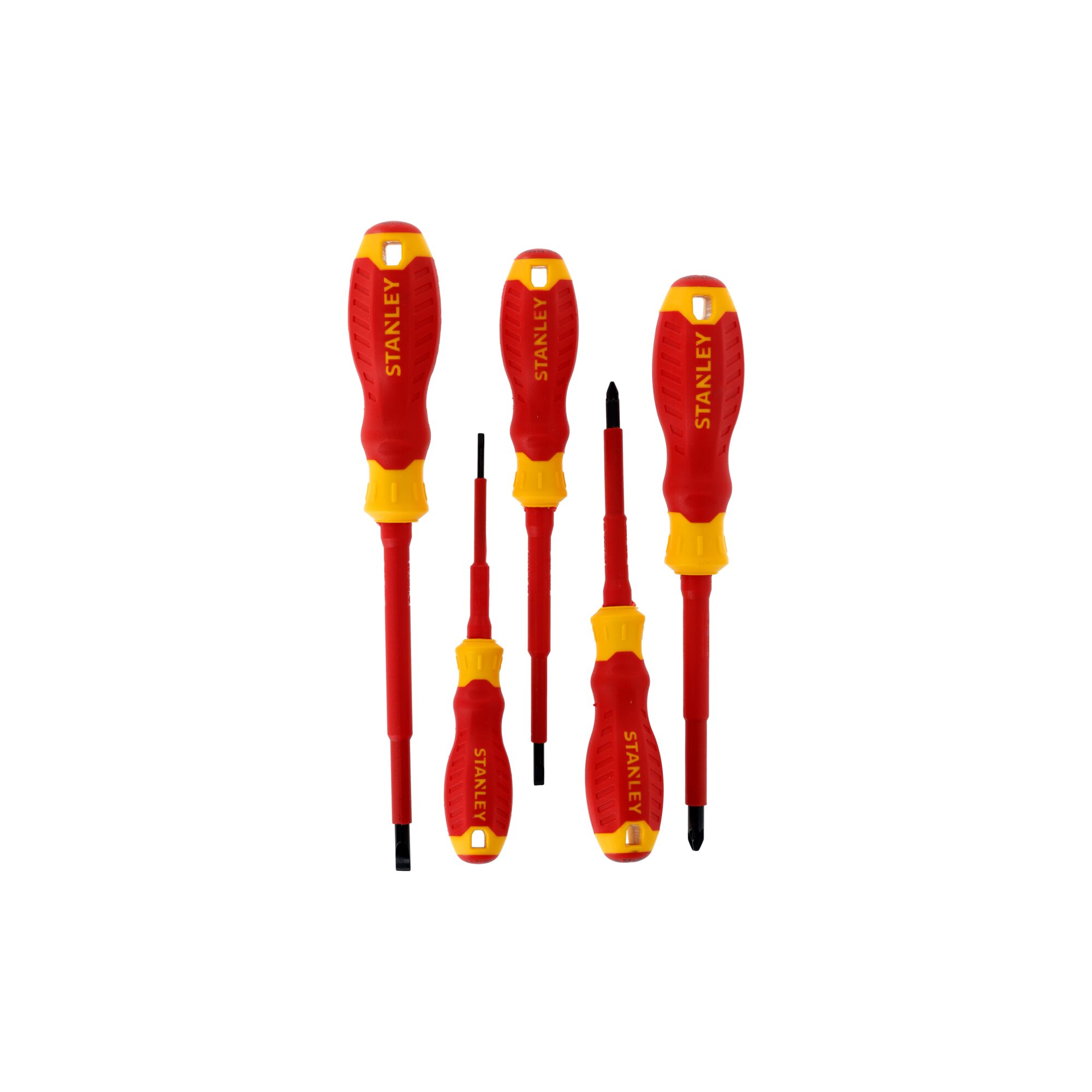 Juego de 5 destornilladores Cushion Grip Aislados