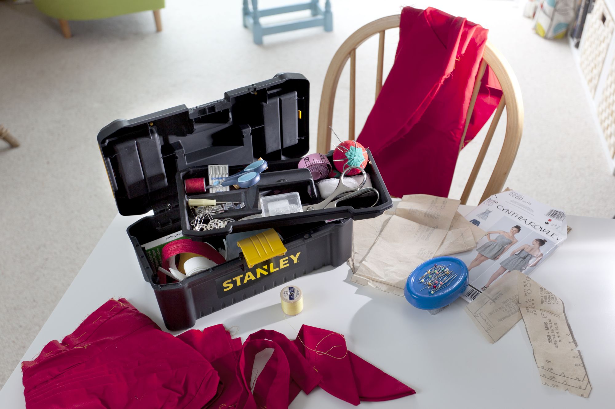 Caja de herramientas de plástico 12.5