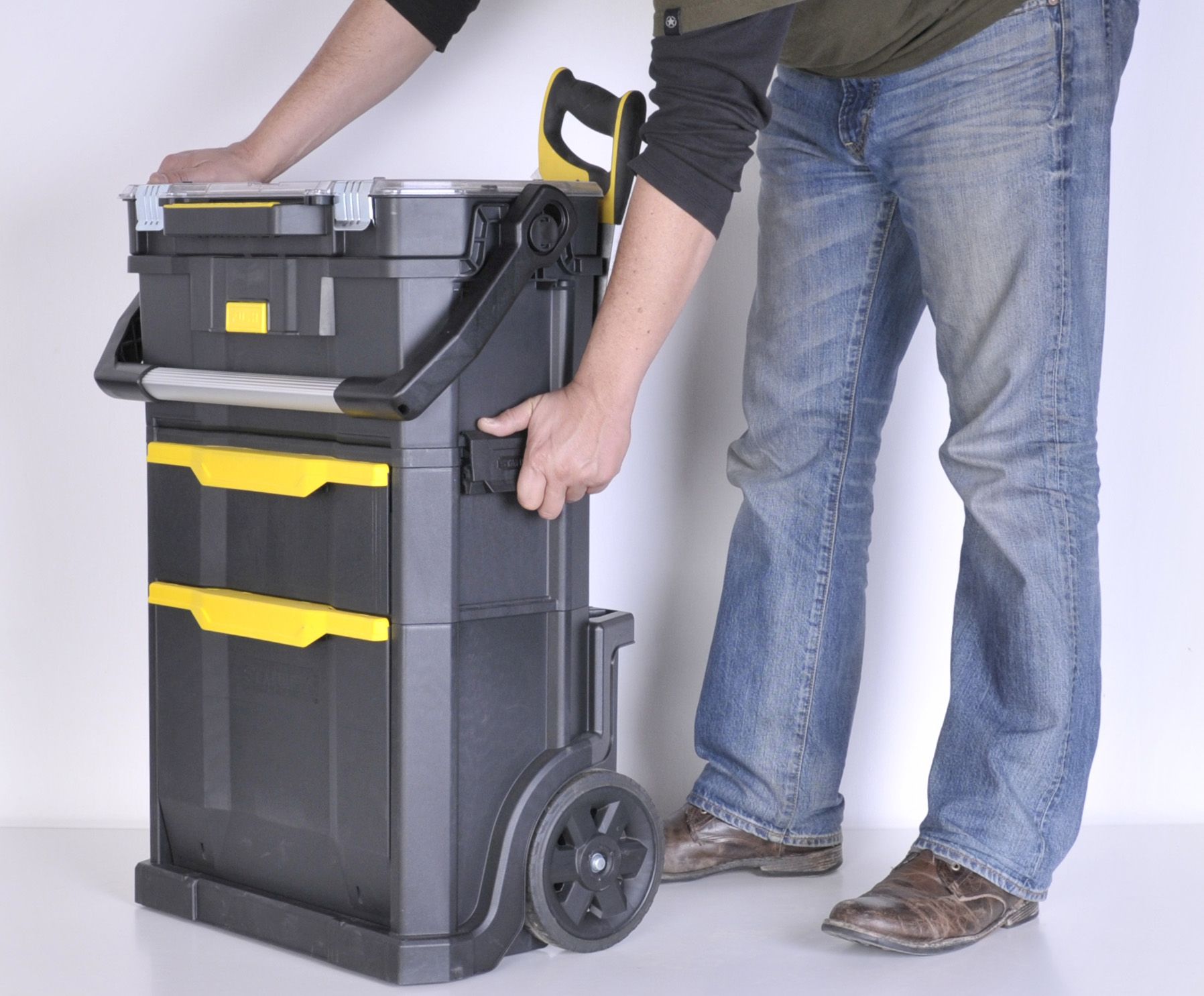 Taller móvil modular y caja de herramientas 2 en 1