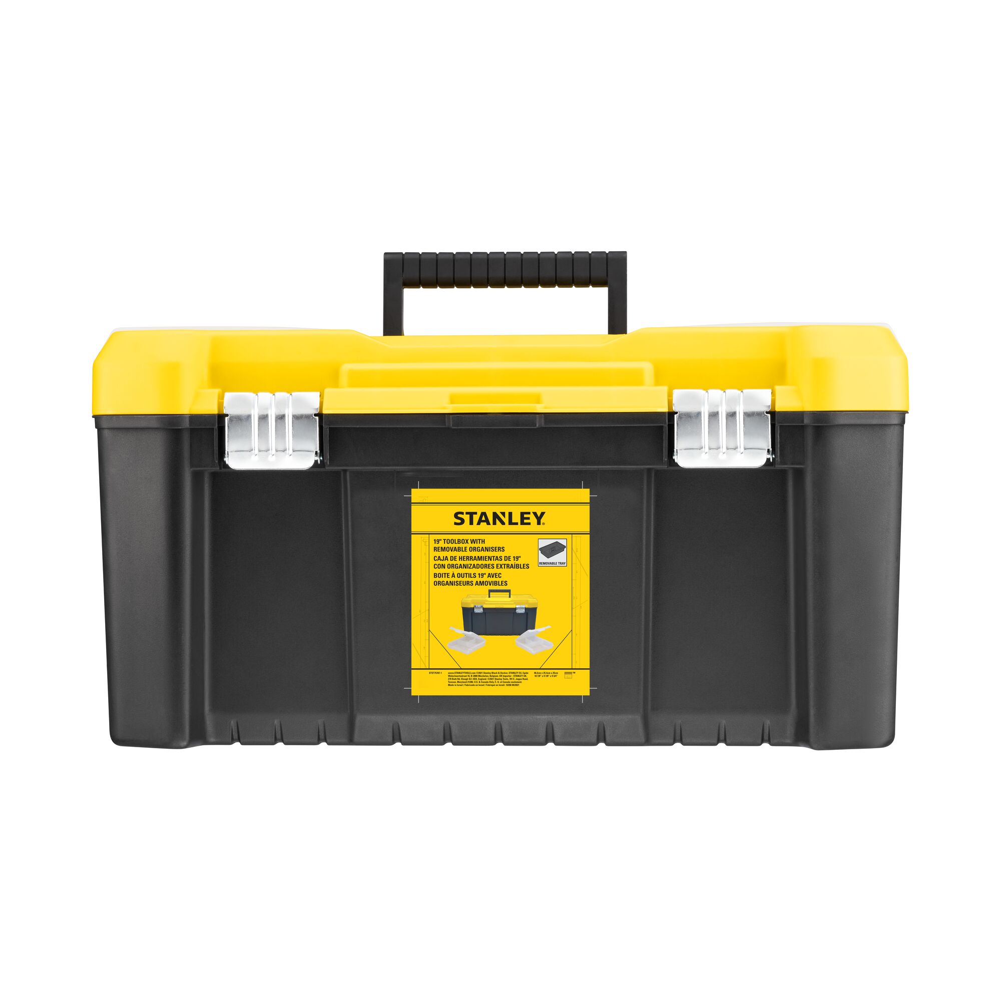 Caja de herramientas ESSENTIAL de 19” con organizadores extraíbles