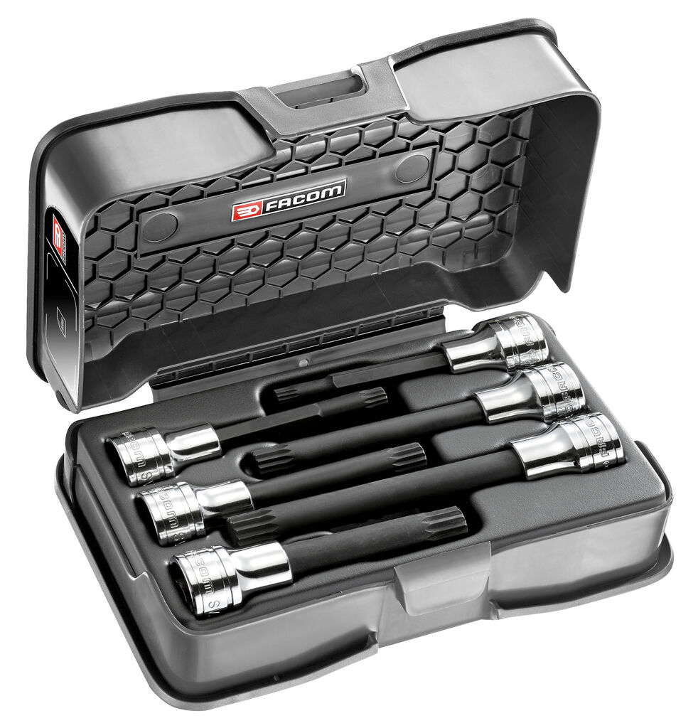 Cofre de vasos destornillador 1/2