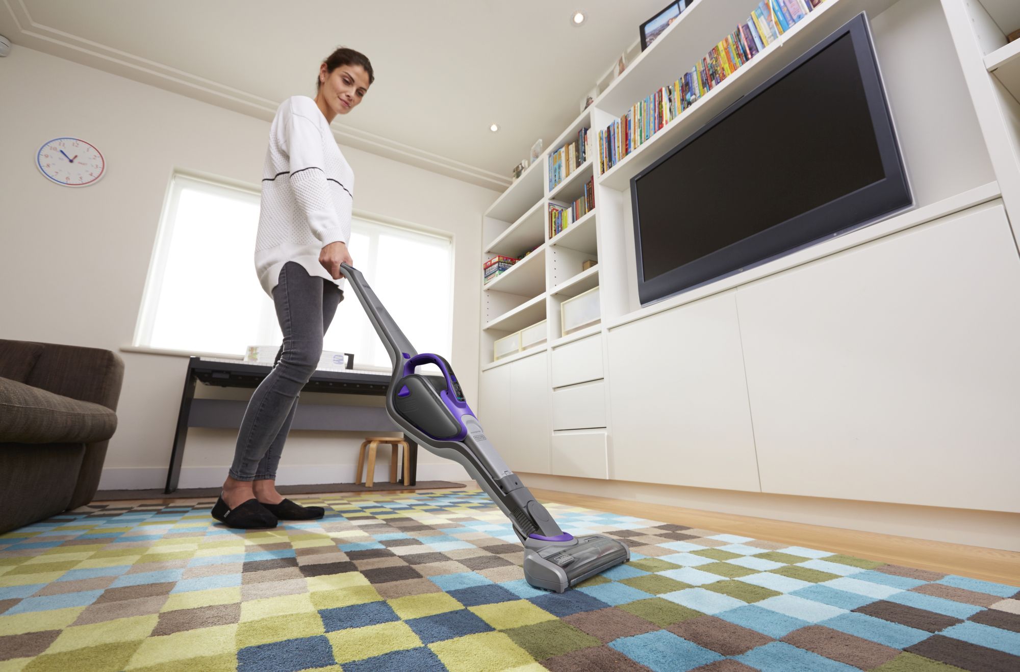 SVJ520BFSP-QW - Aspirador 2 en 1 Dustbuster 36Wh con tecnología SMART TECH