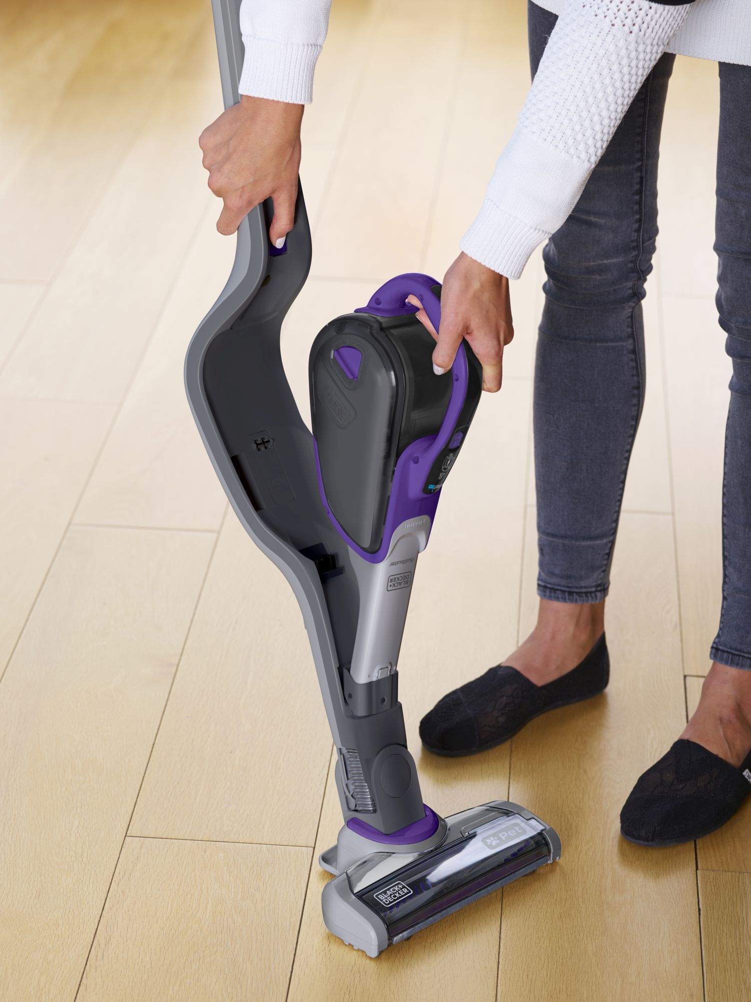 SVJ520BFSP-QW - Aspirador 2 en 1 Dustbuster 36Wh con tecnología SMART TECH