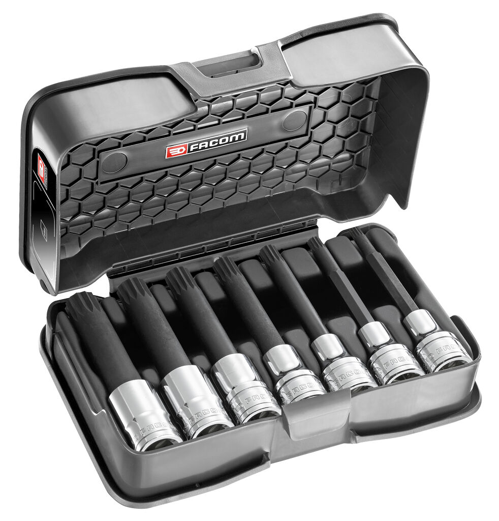 Cofre de vasos destornillador 1/2