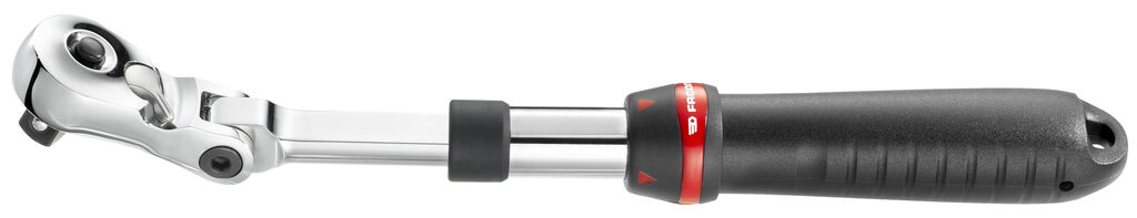 Trinquete extensible con bloqueo cabeza articulada 1/2