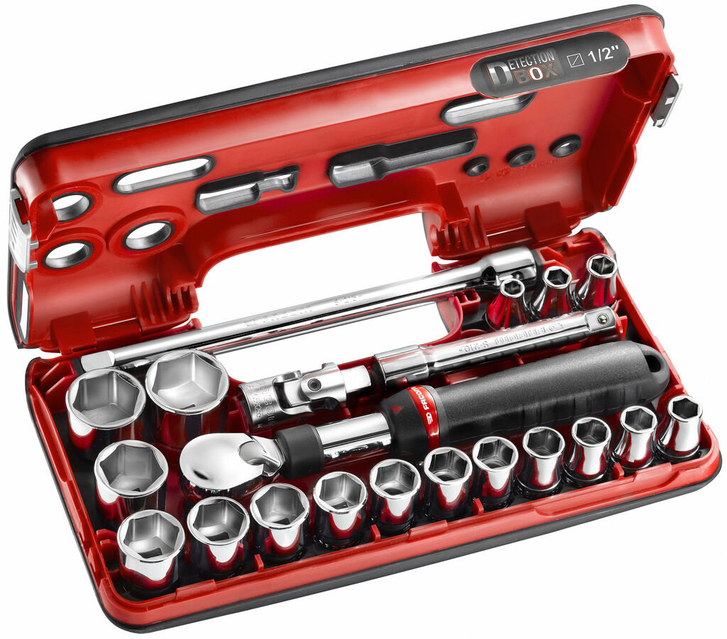 SXL.DBOX1 - Cofre trinquete extensible 1/2”