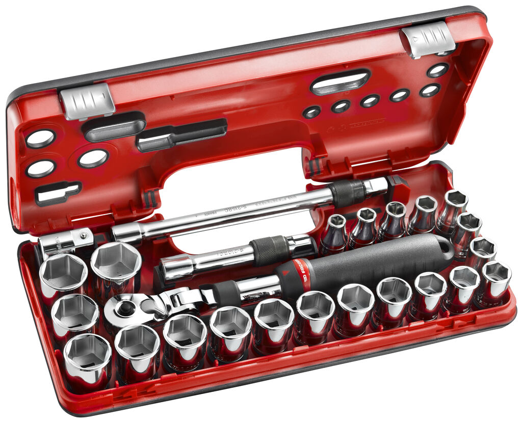 SXL.DBOX3 - Cofre trinquete extensible 1/2”