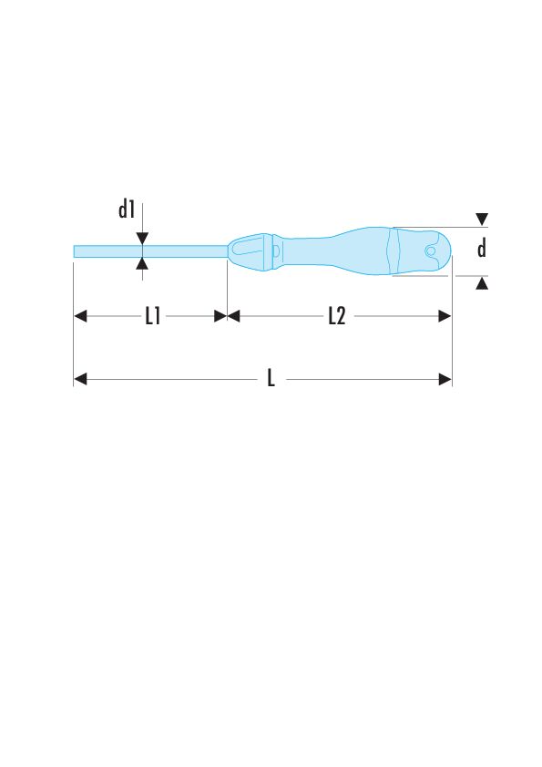 AND - Destornilladores PROTWIST® para tornillos cruciformes Pozidriv® - hojas redondas - RFID