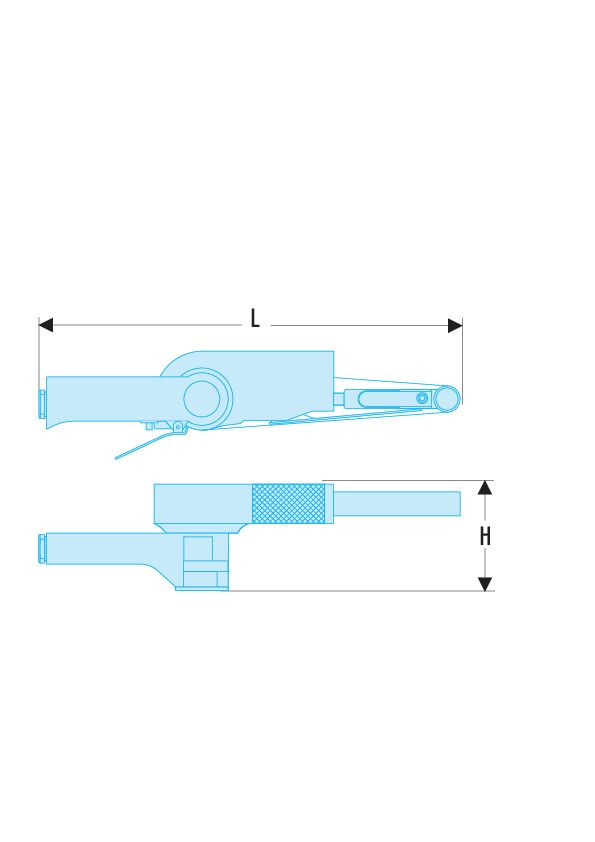 Lijadora de banda de gran capacidad 20 x 520mm