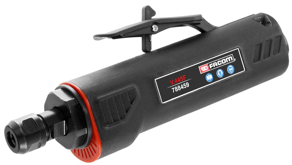 Amoladora recta escape frontal - pinza 6 mm