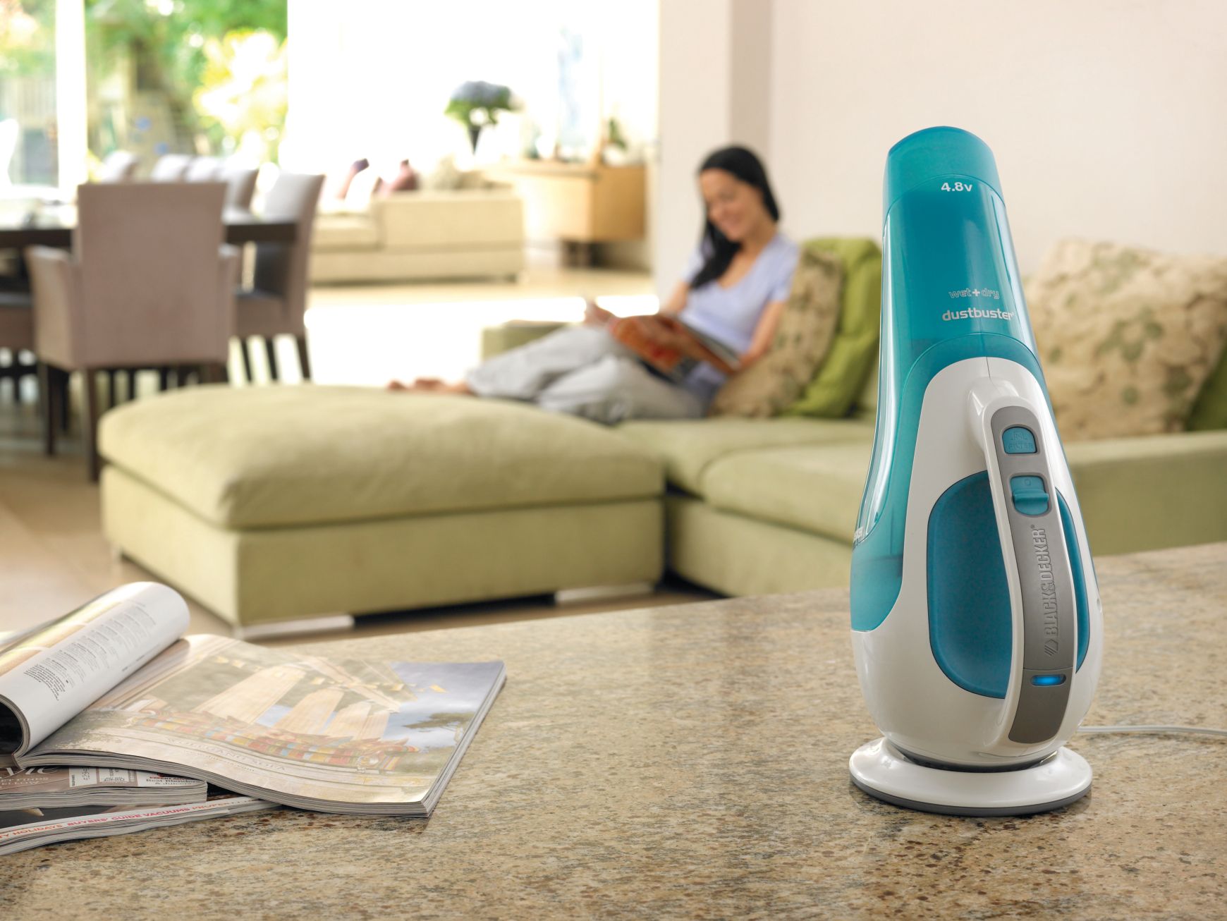 WD4810N-QW - Aspirador Dustbuster 4.8V para líquidos y sólidos