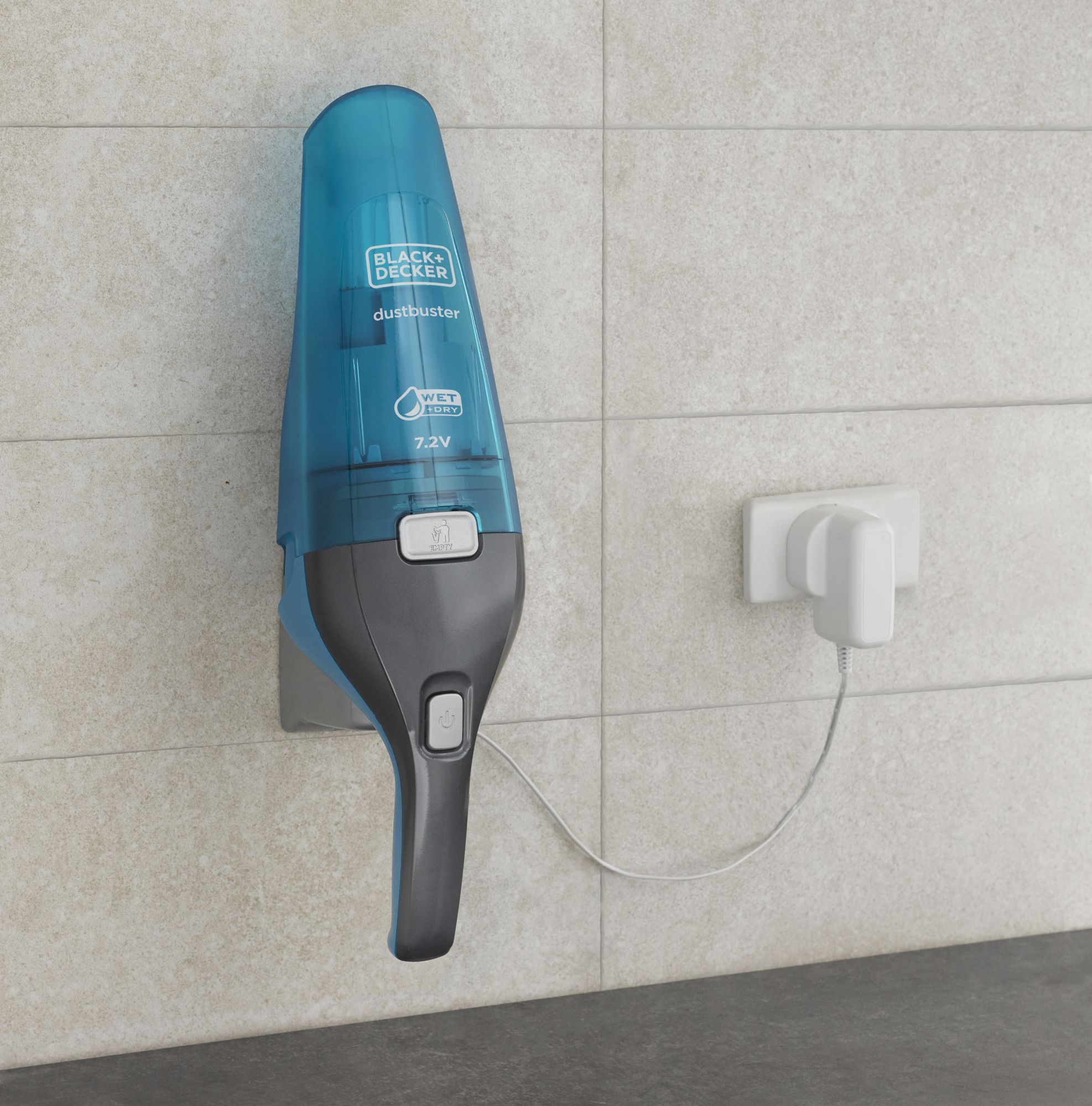 WDC215WA-QW - Aspirador de mano Dustbuster para líquidos y sólidos LITIO 7,2V con accesorios