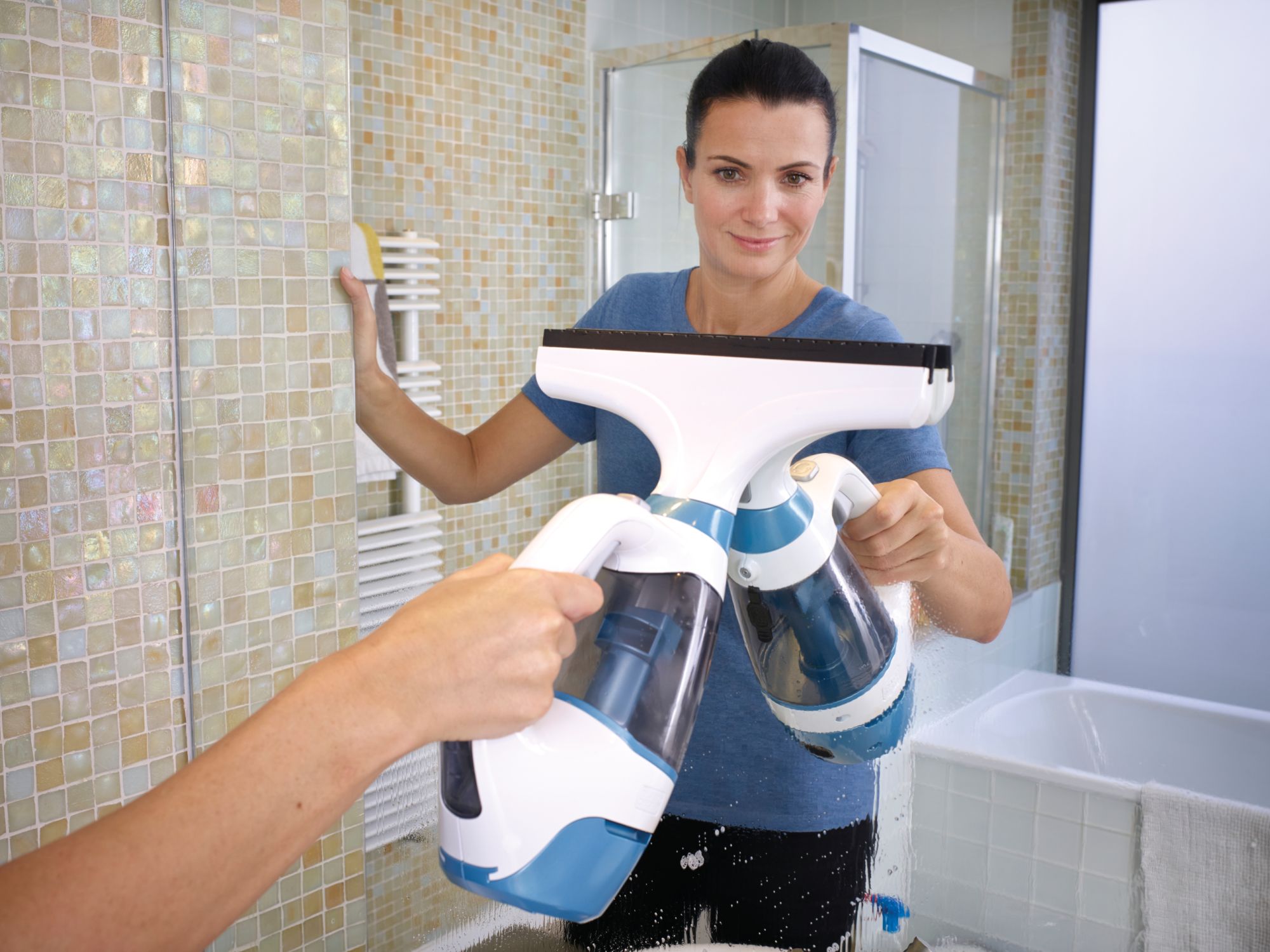 WW100-QW - Limpiacristales 2en1