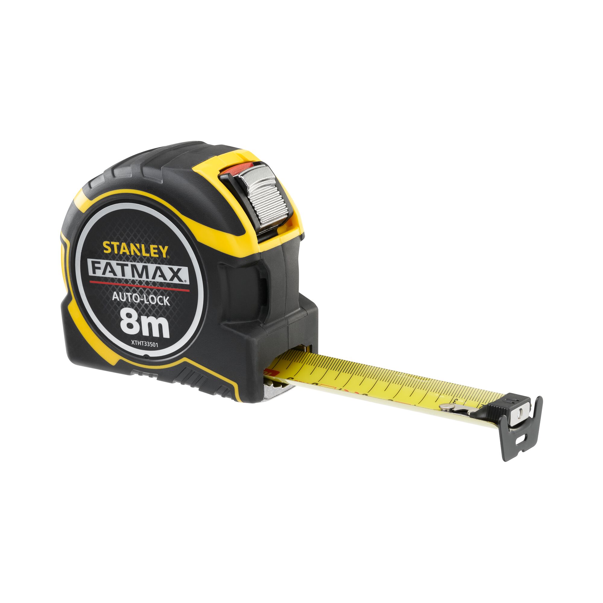 Flexómetro STANLEY® FATMAX® Auto-Lock 8m (32mm Ancho)