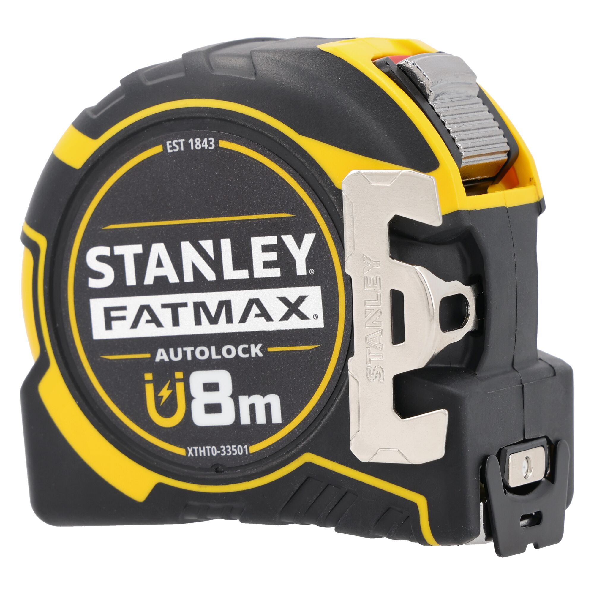 Flexómetro STANLEY® FATMAX® Auto-Lock 8m (32mm Ancho)
