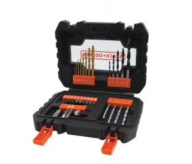 A7233-XJ - Juego de 31 Piezas para Atornillar y Taladrar en Maletín de fácil transporte. Brocas 