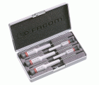 Caja de 5 destornilladores Micro-Tech® Ranura