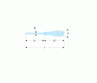 ANP.SLS - Destornilladores PROTWIST® para tornillos cruciformes Phillips® - hojas redondas