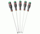 Juego de 5 destornilladores Torx® hoja larga