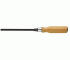 ATHH.D - Destornilladores con mango de madera para tornillos cruciformes Pozidriv® - hoja forjada con 6 caras
