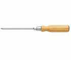 ATHH.P - Destornilladores con mango de madera para tornillos cruciformes Phillips® - hoja forjada con 6 caras