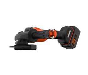 BCG6L8F1S-QW - Mini-Amoladora BRUSHLESS a batería 18V POWERCONNECT™ (con 1 batería de 4Ah con indicador de estado de carga, cargador de 1A, 3 discos de corte y bolsa de transporte)