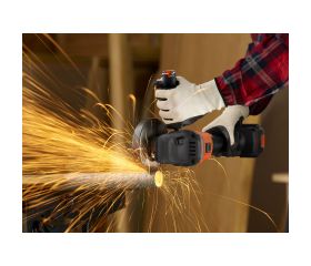 BCG6L8F1S-QW - Mini-Amoladora BRUSHLESS a batería 18V POWERCONNECT™ (con 1 batería de 4Ah con indicador de estado de carga, cargador de 1A, 3 discos de corte y bolsa de transporte)