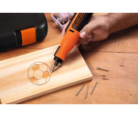 BCRT8IK-XJ - Multi-Herramienta Rotativa 7,2V con 53 Accesorios y Maletín