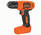 BDCD8-QW - Taladro atornillador SIN cable 7.2V Litio