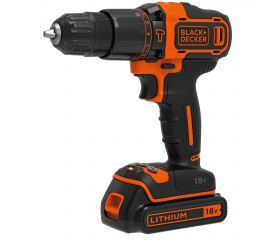 BDCHD18K-QW -  Taladro percutor 18V + cargador 400mA + 1 batería