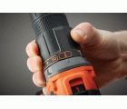 BDCHD18KST-QW - Taladro Percutor 18V 1.5Ah con batería Smart Tech,  cargador 400mA y maletín