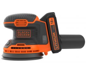 BDCROS18-QW - Lijadora Rotorbital 18V 1.5Ah Litio