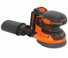 BDCROS18-QW - Lijadora Rotorbital 18V 1.5Ah Litio