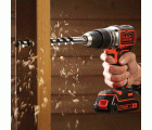 BL188D2KA31-QW - Taladro percutor BRUSHLESS 18V com 2 baterias 2,0Ah de Litio, set 31 acessórios, carregador e caixa de ferramentas 19