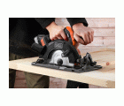 BLCCS78N-XJ - Sierra circular BRUSHLESS 18V 165mm con guía paralela. Sin batería/cargador