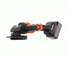 BLCG78M1-QW - Mini-Amoladora BRUSHLESS 18V 125mm con 1 batería 4Ah, 3 discos y bolsa de transporte